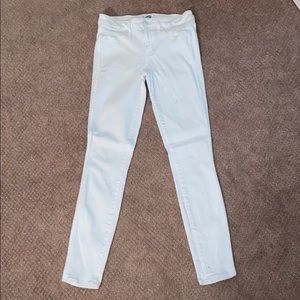 Paige white skinny jeans
